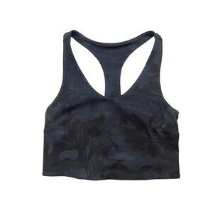 NWT Womens Gray Camo Zella Sports Bra Size Xs